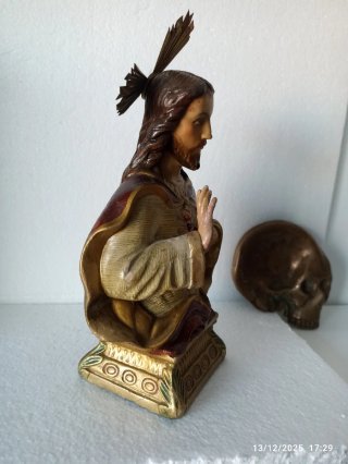 Escultura Sagrado Corazón de Jesús Antiguo