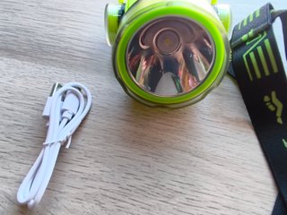 Linterna Frontal Buceo LED IPX8