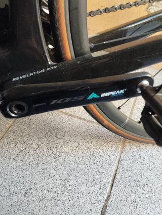 Pedaleira Shimano 105 com Potenciómetro Inpeak