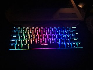 Tastiera Gaming Meccanica Trust GXT 867 Acira