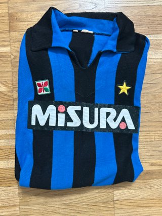 Maglia Inter Misura 1985 Rummenigge