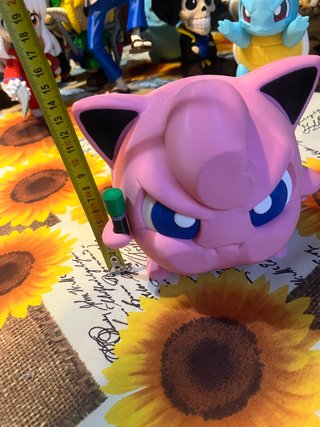 Jigglypuff Pokemon Vetro con microfono