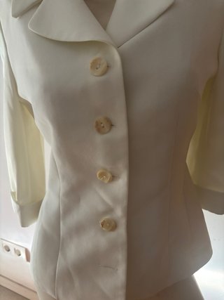 Americana Vintage El Corte Inglés Blanca