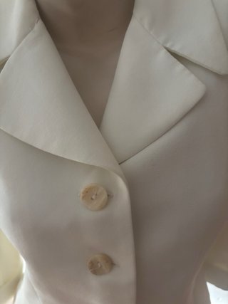 Americana Vintage El Corte Inglés Blanca