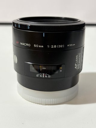 Minolta AF MACRO 50mm 1:2.8 Obiettivo