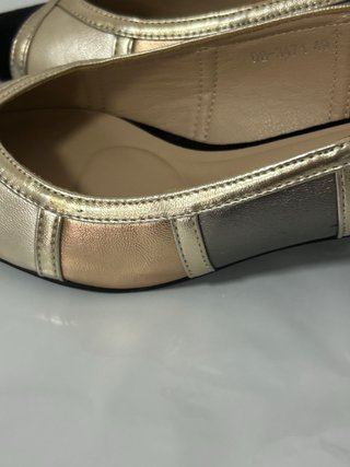 Sandalias Buonarotti Talla 40 Negro/Dorado