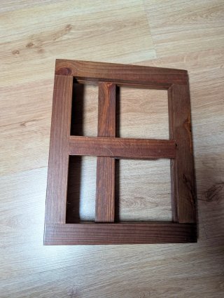 Atril de madera maciza