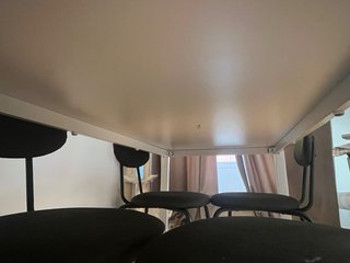 Tavolo da Pranzo Bianco + 4 Sedie Verdi IKEA