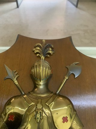 Anticato Armatura Cavaliere Bronzo