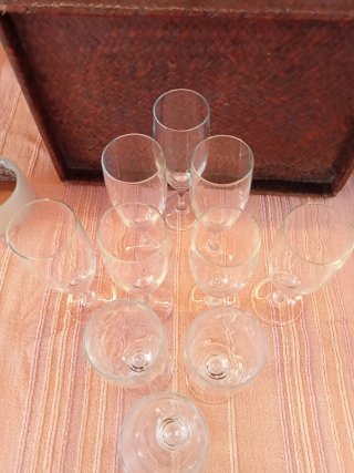 Servizio 10 Flûte Champagne Vetro/cristallo