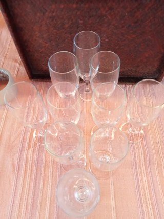 Servizio 10 Flûte Champagne Vetro/cristallo