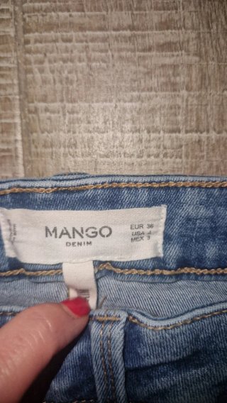 Vaqueros Mango Talla 36