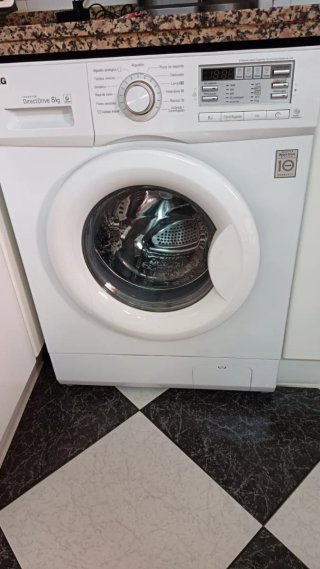 Lavadora LG Direct Drive 8kg