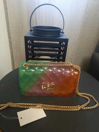 Bolso de hombro degradado