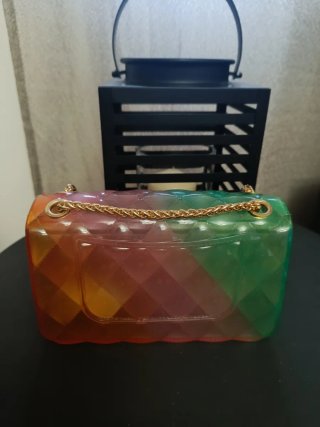 Bolso de hombro degradado