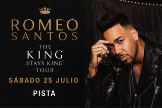 Camisetas Tour Romeo Santos Beige/Rojo