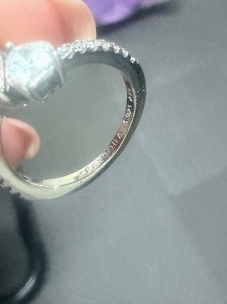 Anillo Pandora Corazón Doble