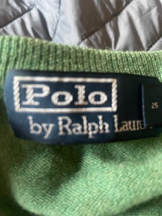 Jersey Polo Ralph Lauren Verde Morado Talla M