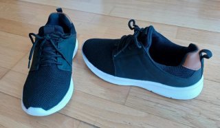 Zapatillas Deportivas Negras Ligeras
