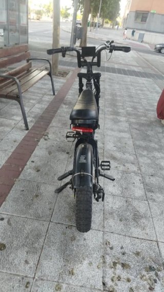 Bici Eléctrica Negra
