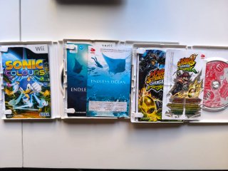 3 Juegos Wii: Sonic, Endless Ocean, Mario