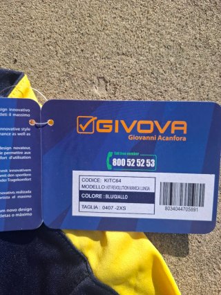 Chievo Verona Maglia e Pantaloncini GIVOVA 2XS