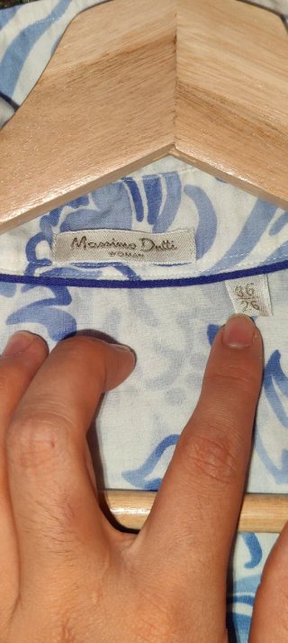 Blazer Massimo Dutti Beige Talla S