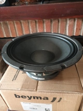 Pareja Altavoces Beyma 12CMV3 Nuevos Caja