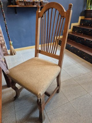 Mesa comedor rústica + 6 sillas
