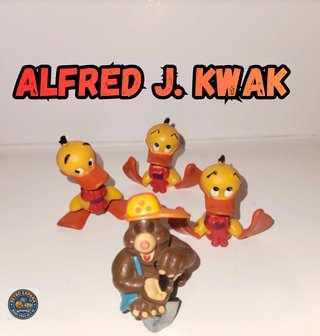 Alfred J. Kwak Schleich 1990 Figuras