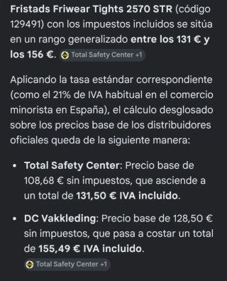 Mallas Trabajo Fristads 2570 STR Nuevas T- 2XL/3XL