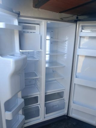 Frigorífico americano inox