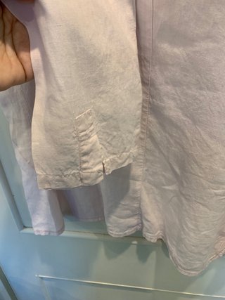 Camicia Max Mara in lino rosa