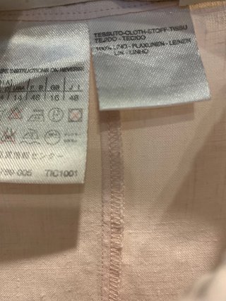 Camicia Max Mara in lino rosa