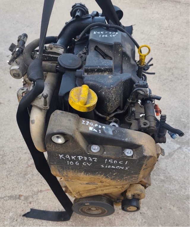 Motor 1.5dci - 106cv. Tipo “k9kp732”