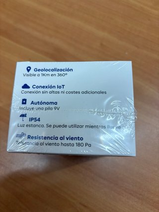 Luz de emergencia V-16 nueva