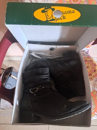 Botines Panama Jack negros