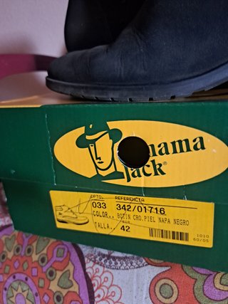 Botines Panama Jack negros