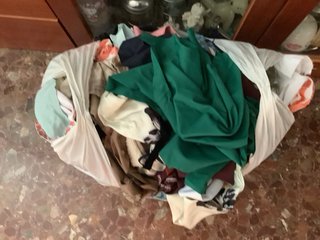 Retales de tela variados