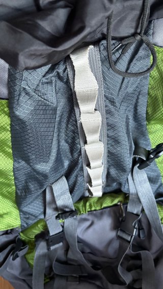 Mochila klarfit 60L KLAR FIT gris y verde