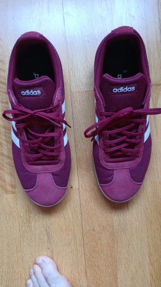 Zapatillas Adidas Talla 46 Morado/Beige