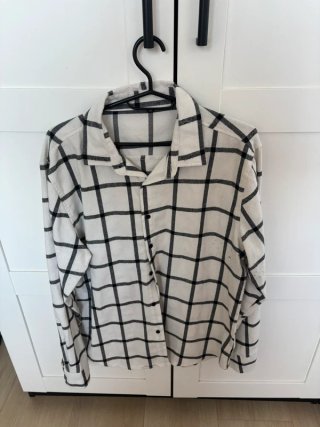 Camisa a cuadros (talla L)