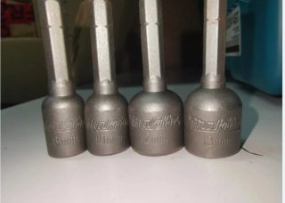 Set de 4 dados makita para atornillador