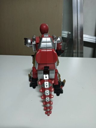 Action Figure Ranger Rosso Dinosauro
