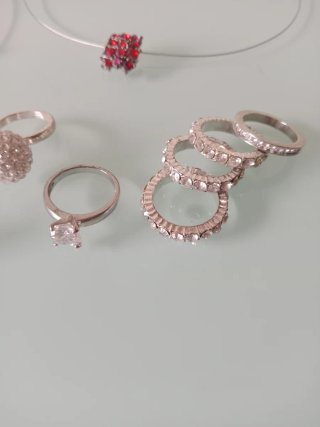 Lote Joyería Collares y Anillos