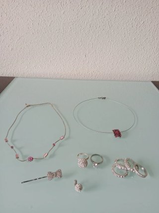 Lote Joyería Collares y Anillos