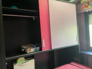 Habitación juvenil con cama abatible