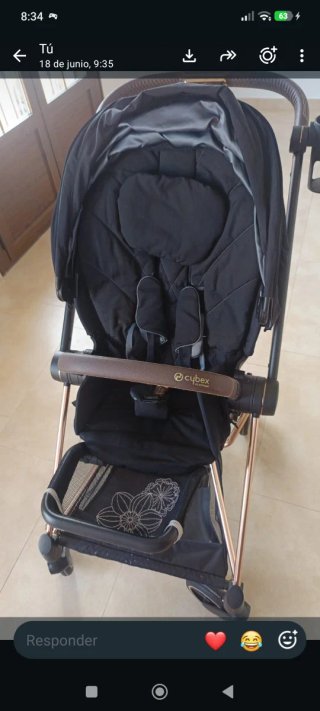 Carro de paseo Cybex con 14 fundas