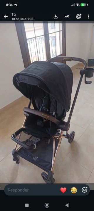 Carro de paseo Cybex con 14 fundas