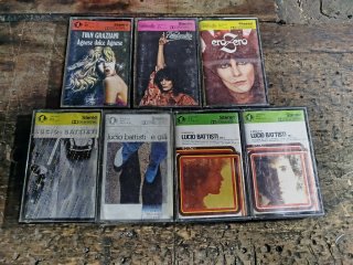 Lote 7 Casetes: Ivan Graziani, Lucio Battisti